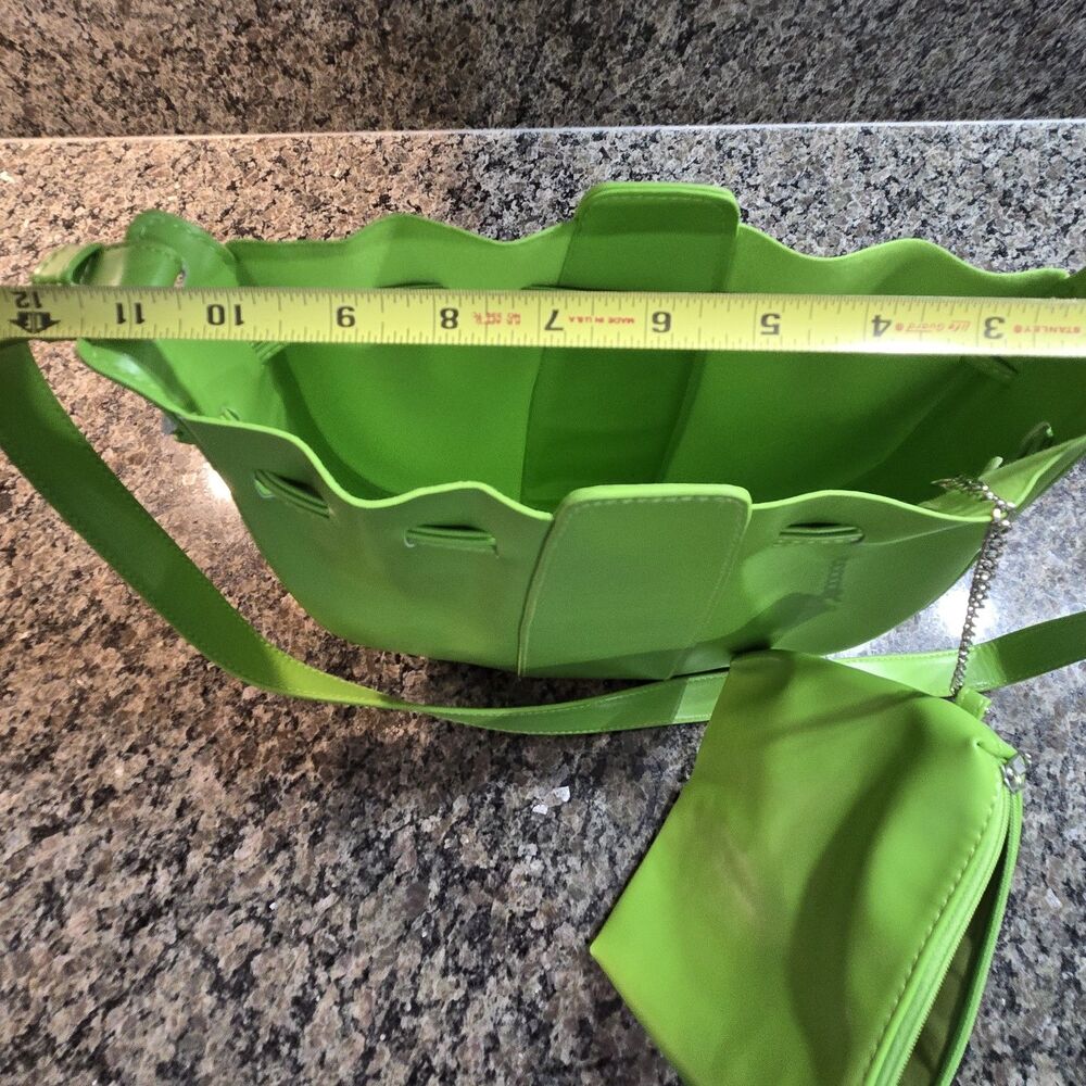 GEIR NESS Laila Bucket Bag, Lime Green Essence Of Norway - Picture 10 of 10